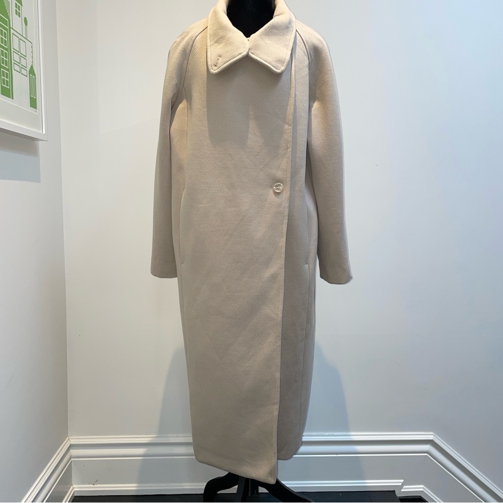 NWOT H&M Size S Oversized Washable Coat